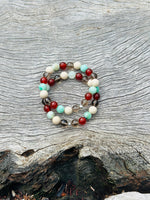 Abundance, Anxiety, Clarity, Calm, Motivation and Protection Beaded Bracelet