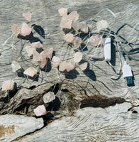 Rose Quartz Crystal String Lights