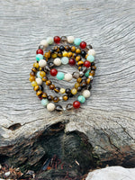 Abundance, Anxiety, Clarity, Calm, Motivation and Protection Beaded Bracelet