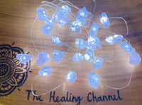 Rose Quartz Crystal String Lights