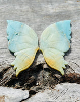Amazonite Butterfly Wing on Stand 🦋