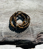 Bronzite 6mm Beaded Bracelet