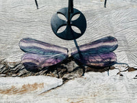 Flourite Dragonfly Wings on Stand No 2