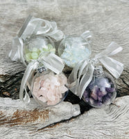 Opalite Christmas Crystal Baubles 🎄