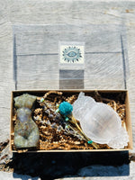 Female Body Box with Selenite Owl Trinket Bowl ❤️