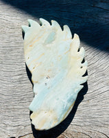 Amazonite Indian Head on Stand No 1