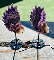 Dream Amethyst Indian Head on Stand No 2