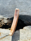 Pink Amethyst Moon on Stand Small