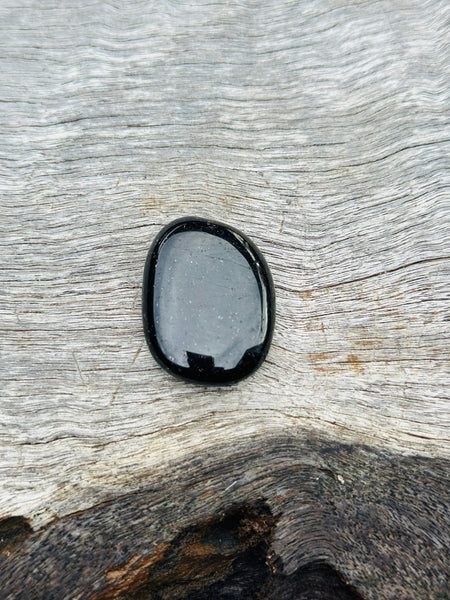 Black Tourmaline Palm Stone