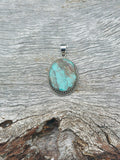 Turquoise with Sterling Silver Pendant