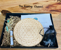 Crystal Grid Starter Box for Grounding and Protection ❤️