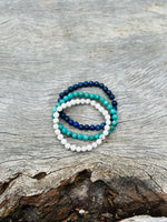 Protection, Fortune and Calm Stacking Bracelets ❤️