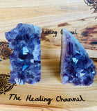 Amethyst Druze Cut Base Bookends 💜