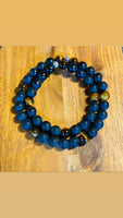 Father n Son Matching Beaded Bracelets