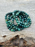 Moss Agate Beaded Bracelet ❤️