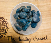 Blue Apatite Tumbled Stone