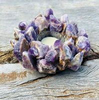 Amethyst Tealight Holder