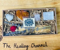 Raw Crystal with Palo Santo Pack