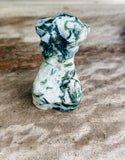 Moss Agate Lady Body Form No 5