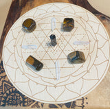 Crystal Grid Board - Sri Yantra Design ❤️