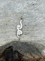 Clear Quartz with Sterling Silver Pendant