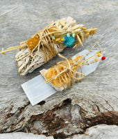 Citrine and White Sage Bundle ❤️