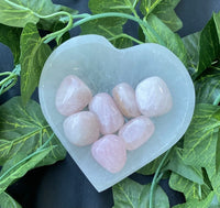 Selenite Heart Shaped Bowl