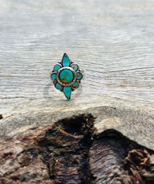 Turquoise with Sterling Silver Ring