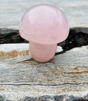 Rose Quartz Large Mushrooms