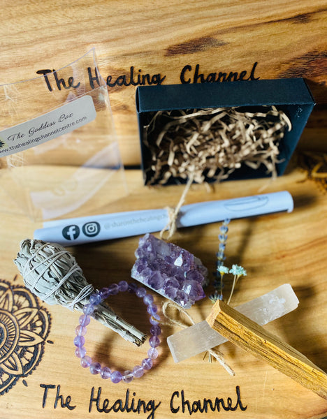 The Goddess Amethyst Relax, Calm, Clarity and Smudge Pack 💜