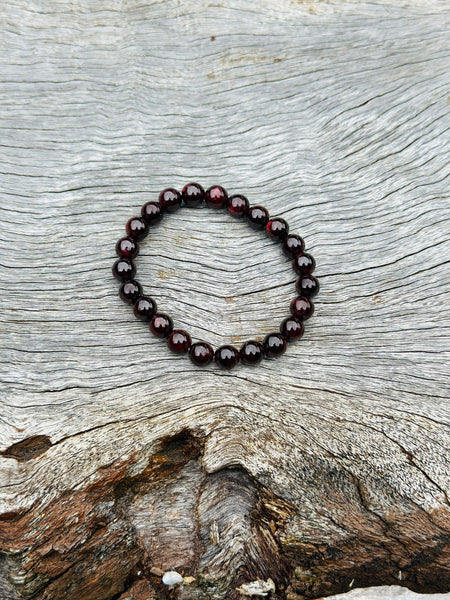 Garnet Beaded Bracelet ❤️