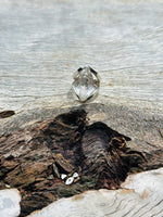 Clear Quartz with Sterling Silver Ring
