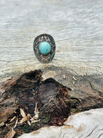 Turquoise 925 Silver Size 9
