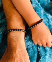 Father n Son Matching Beaded Bracelets