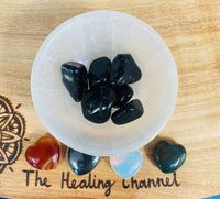 Black Tourmaline Tumbled Stone Large