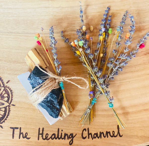 Protection Bundle - Black Tourmaline, Palo and Selenite Bundle ❤️❤️
