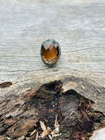 Smokey Quartz with Sterling Silver Ring