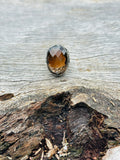 Smokey Quartz with Sterling Silver Ring