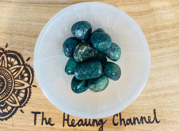 Africian Turquoise Tumbled Stone