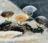 Druzy Agate Eye on Stand No 1