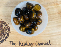 Tigers Eye Tumbled Stone