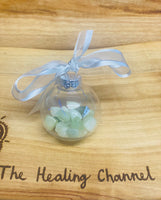 Jade Christmas Crystal Baubles 🎄