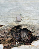 Kunzite with Sterling Silver Ring ❤️❤️