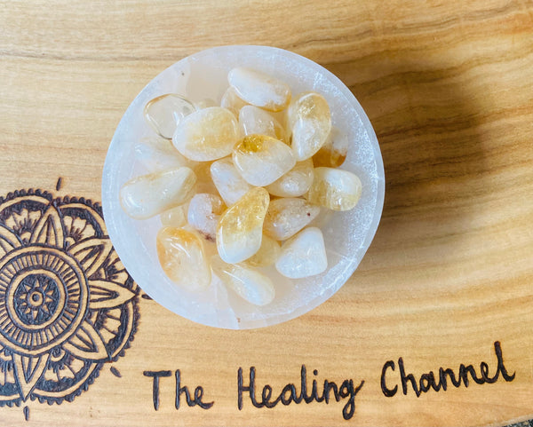 Citrine Tumbled Stones