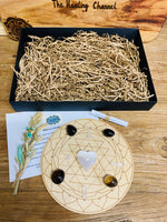 Crystal Grid Starter Box for Grounding and Protection ❤️