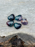 Flourite Heart 💜 (3cm)