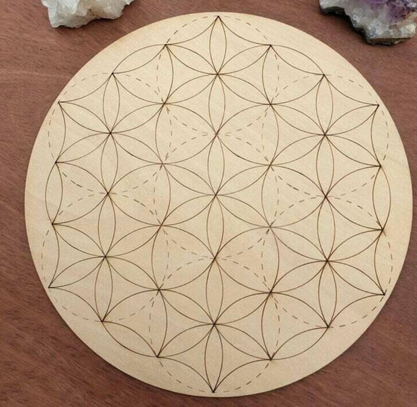 Crystal Grid Board - Seed of Life Design ❤️