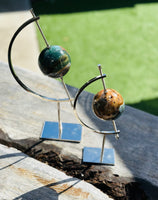 Ocean Jasper Sphere with Stand No1