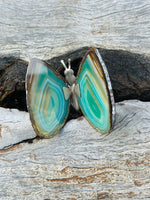 Green Agate Butterfly