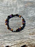 Courage, Motivation, Calm and Protection Beaded Bracelet